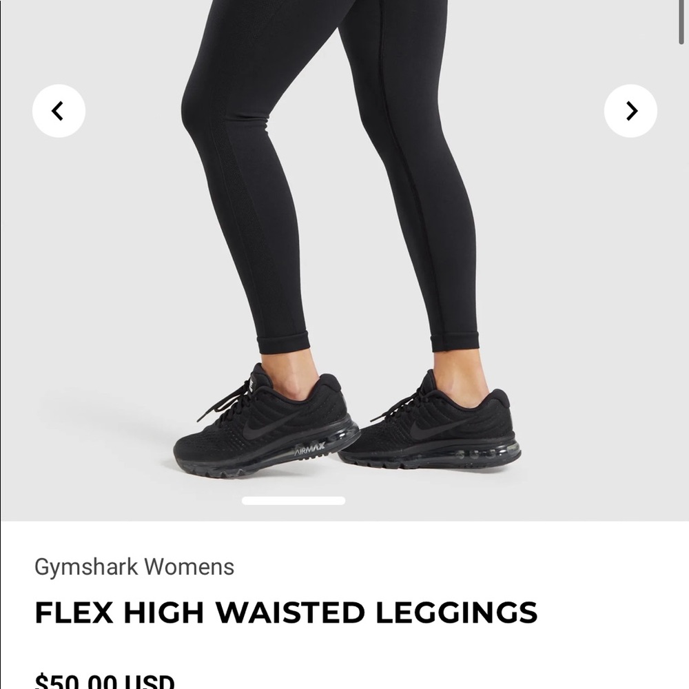 Flex High Waisted Leggings | Gymshark | Medium